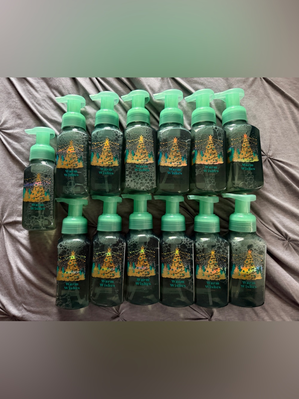 Bath & Body Works Warm Wishes Foaming Hand Soap Fresh Balsam Scent 13 Unused